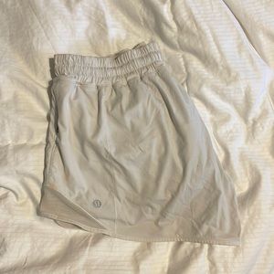 Lululemon white shorts